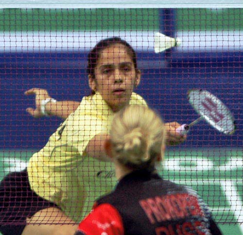 चेतन आनंद और सायना नेहवाल ने बिखेरा जलवा