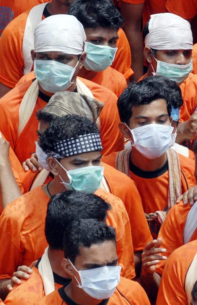 मुंबई में गूंजा, 'जय कन्‍हैयालाल की...'