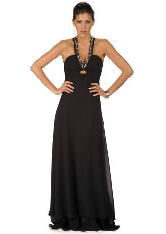 इवनिंग गाउन में मिस यूनिवर्स