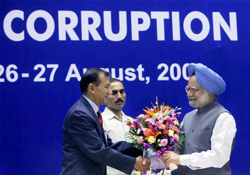सीबीआई के सम्‍मेलन में प्रधानमंत्री मनमोहन सिंह