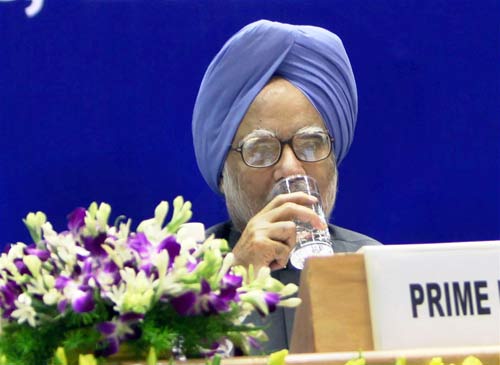 सीबीआई के सम्‍मेलन में प्रधानमंत्री मनमोहन सिंह