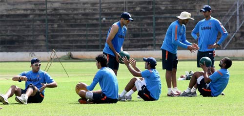 टीम इंडिया का फिटनेस कैंप