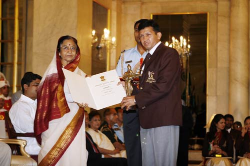 राजीव गांधी खेल रत्‍न पुरस्‍कार समारोह