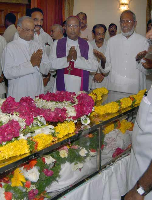 वाईएसआर की अंतिम यात्रा