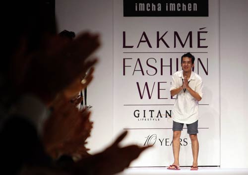 लैक्‍मे फैशन वीक '09: इम्‍चा इमचेन का कलेक्‍शन