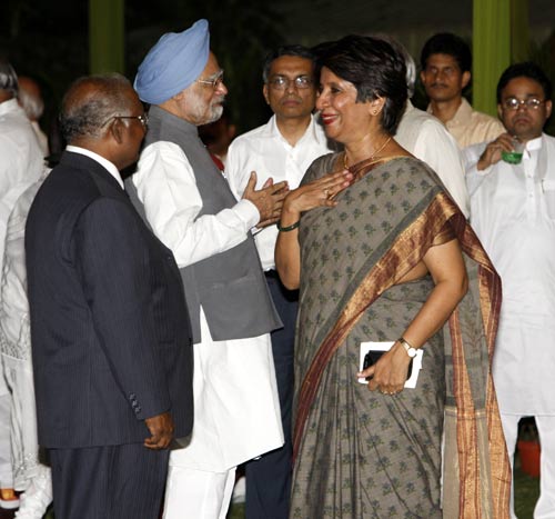 प्रधानमंत्री मनमोहन सिंह की इफ्तार पार्टी