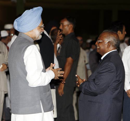 प्रधानमंत्री मनमोहन सिंह की इफ्तार पार्टी