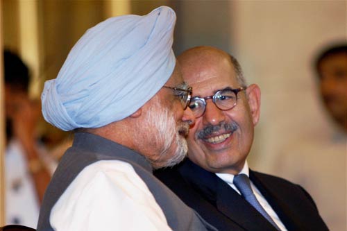 अलबरदेई को इंदिरा गांधी शांति पुरस्कार