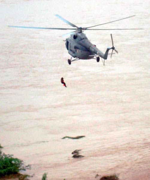 दक्षिण भारत में बाढ़ का कहर