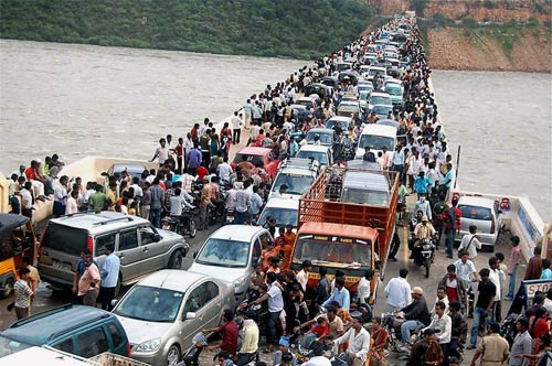 दक्षिण भारत में बाढ़ का कहर