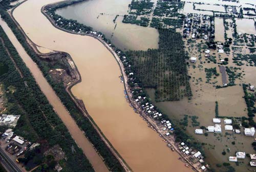 दक्षिण भारत में बाढ़ का कहर