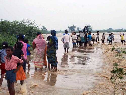 दक्षिण भारत में बाढ़ का कहर