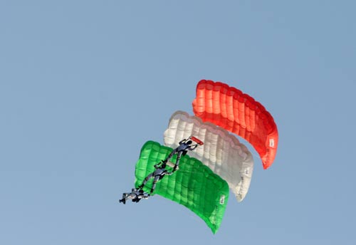 वायुसेना दिवस पर रोमांचक करतब...