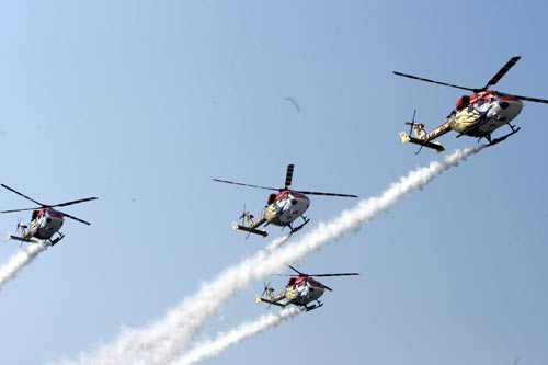 वायुसेना दिवस पर रोमांचक करतब...