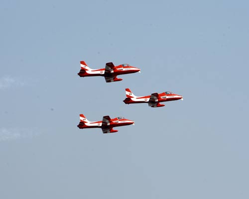 वायुसेना दिवस पर रोमांचक करतब...