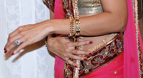 शिल्‍पा और राज की सगाई