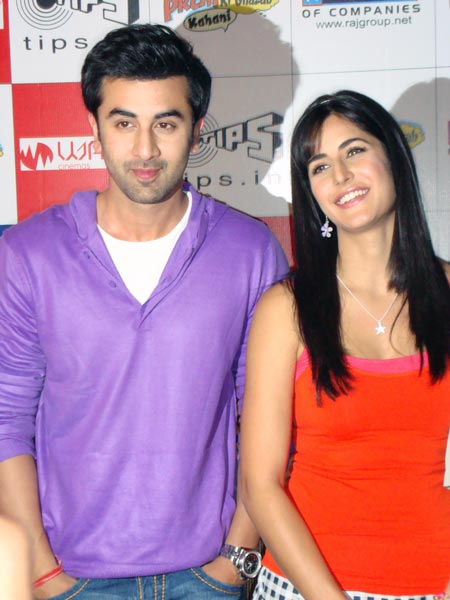 दर्शकों से रु-ब-रु हुए रणबीर और कैटरीना