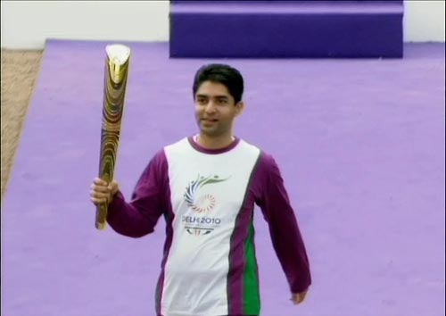 मशाल से कॉमनवेल्‍थ गेम्‍स की राह गुलजार