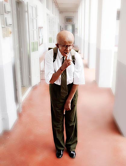 फिल्‍म 'पा' में अमिताभ बच्‍चन