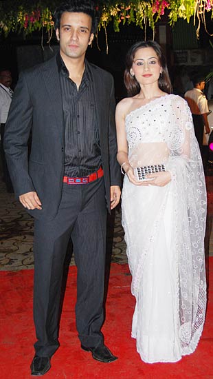 ईशा कोपिकर की रिसेप्‍शन पार्टी