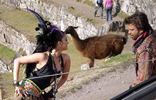 रजनीकांत से रोमांस कर बैठी ऐश्‍वर्या राय बच्‍चन!