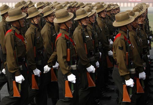 सेना दिवस पर जवानों ने दिखाया युद्धकौशल