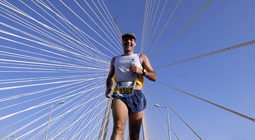 मुंबई मैराथन में दिखा मुंबइकरों का जोश...