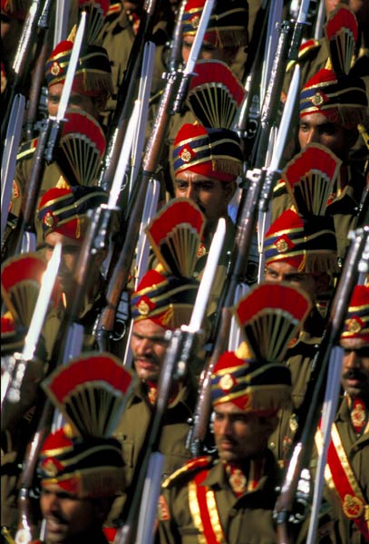 गणतंत्र दिवस पर मनमोहक झांकियां