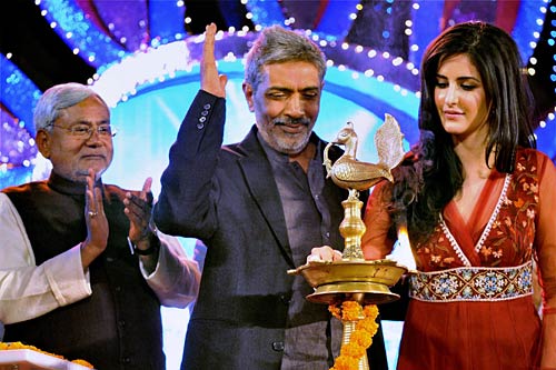 बिहार पहुंची बॉलीवुड अभिनेत्री कैटरीना कैफ