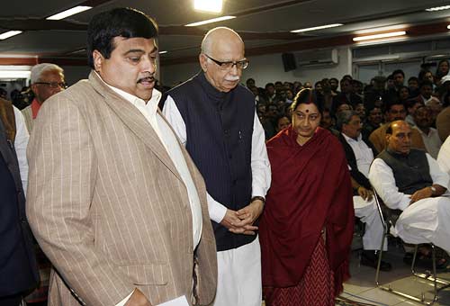 मीडिया से रू-ब-रू हुए बीजेपी अध्‍यक्ष