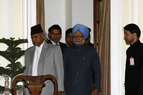 नेपाल के राष्‍ट्रपति का भारत दौरा