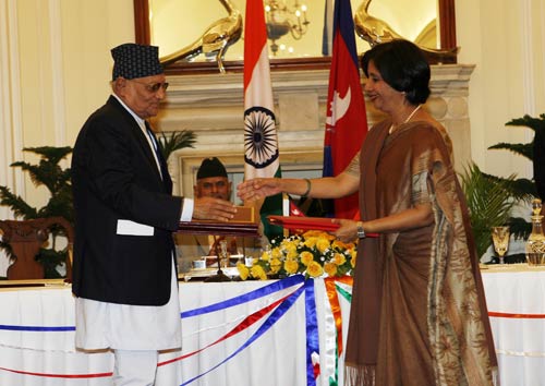 नेपाल के राष्‍ट्रपति का भारत दौरा