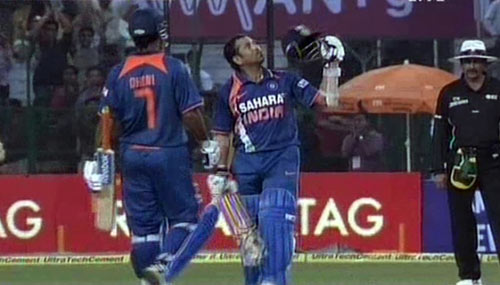 वनडे क्रिकेट में पहला दोहरा शतक सचिन के नाम