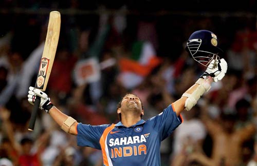 वनडे क्रिकेट में पहला दोहरा शतक सचिन के नाम