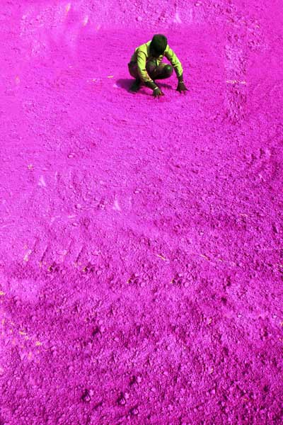 होली की मस्‍ती में सराबोर हुए देशवासी