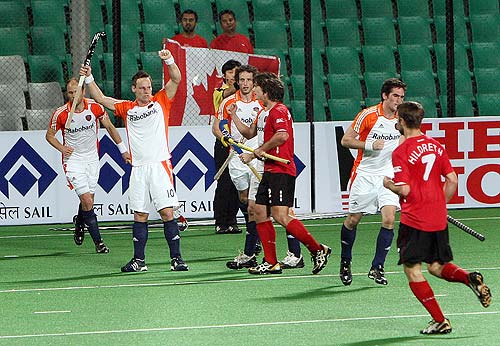 कनाडा ने हालैंड को 6-0 से रौंदा