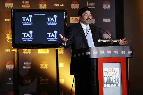 इंडिया टुडे कॉनक्‍लेव-2010 का पहला दिन