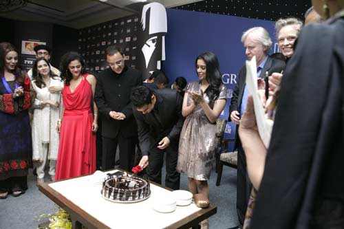 इंडिया टुडे कॉनक्‍लेव के रात्रिभोज में जुटी हस्तियां...