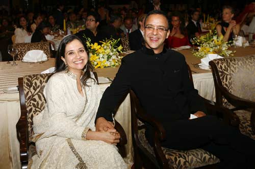 इंडिया टुडे कॉनक्‍लेव के रात्रिभोज में जुटी हस्तियां...