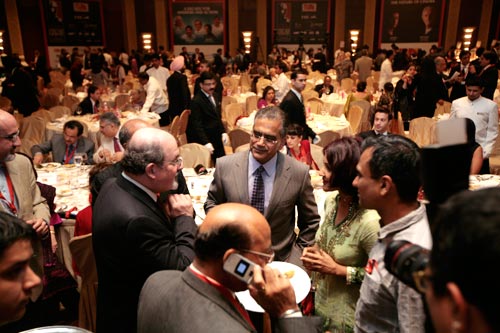 इंडिया टुडे कॉनक्‍लेव के पहले दिन का रात्रिभोज