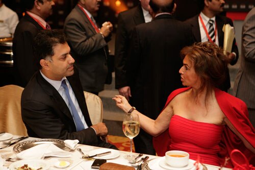 इंडिया टुडे कॉनक्‍लेव के पहले दिन का रात्रिभोज