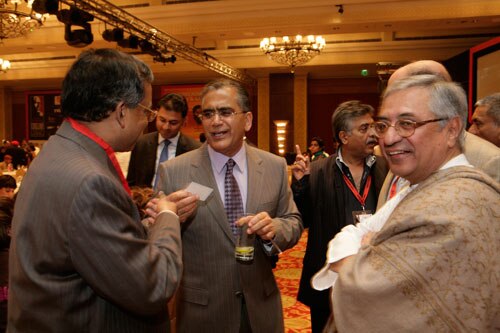 इंडिया टुडे कॉनक्‍लेव के पहले दिन का रात्रिभोज