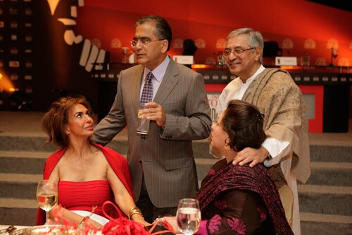 इंडिया टुडे कॉनक्‍लेव के पहले दिन का रात्रिभोज