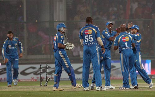 मुंबई इंडियन्‍स से हारी दिल्‍ली डेयरडेविल्‍स