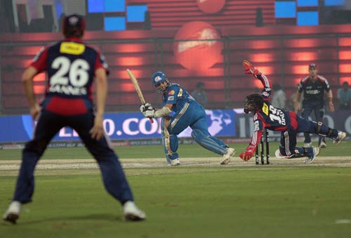 मुंबई इंडियन्‍स से हारी दिल्‍ली डेयरडेविल्‍स