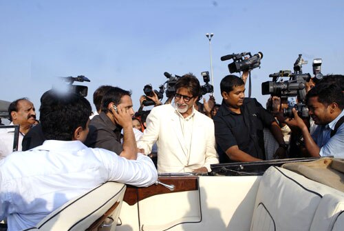 सी-लिंक उद्धाटन समारोह के मुख्‍य अतिथि बने बिग बी