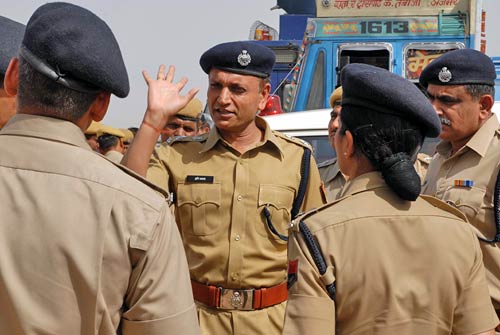 अजमेर के समीप गुर्जरों का धरना-प्रदर्शन