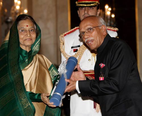 अभिनेता सैफ अली खान को मिला 'पद्मश्री' सम्‍मान