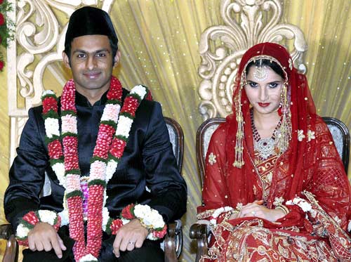 शादी और उसके बाद सानिया मिर्जा और शोएब मलिक