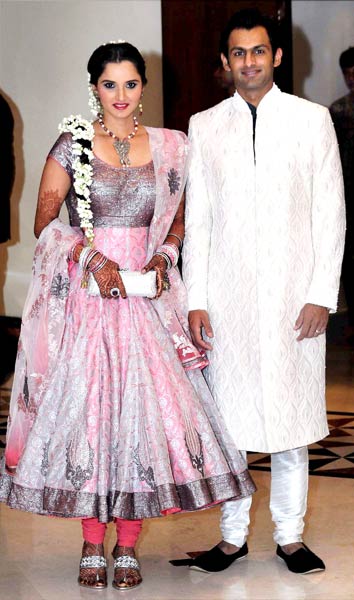 शादी और उसके बाद सानिया मिर्जा और शोएब मलिक